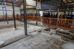 A Gaza, une église du Ve siècle ap. J.-C. dévoilée au public