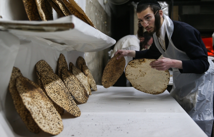 La matza, le pain de la Pâque juive