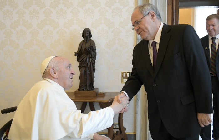 Inédit : le président de Yad Vashem reçu au Vatican