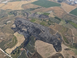 Brûlé, le site archéologique de Tel Gezer sera restauré