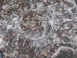 Une mosaïque romaine éblouissante refait surface en Syrie