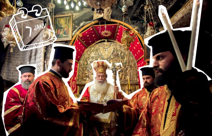 Quand les grecs-orthodoxes mettent Noël à la mode orientale