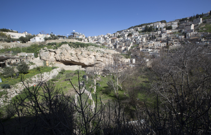 Le terrain des Grecs-Orthodoxes, également connu sous le nom de "Terre Rouge", recouvre les restes de la piscine de Siloé ©MAB/CTS