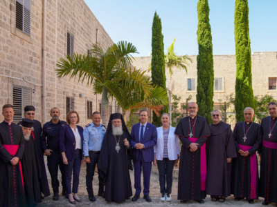 À Haïfa, le président israélien aux côtés des communautés chrétiennes