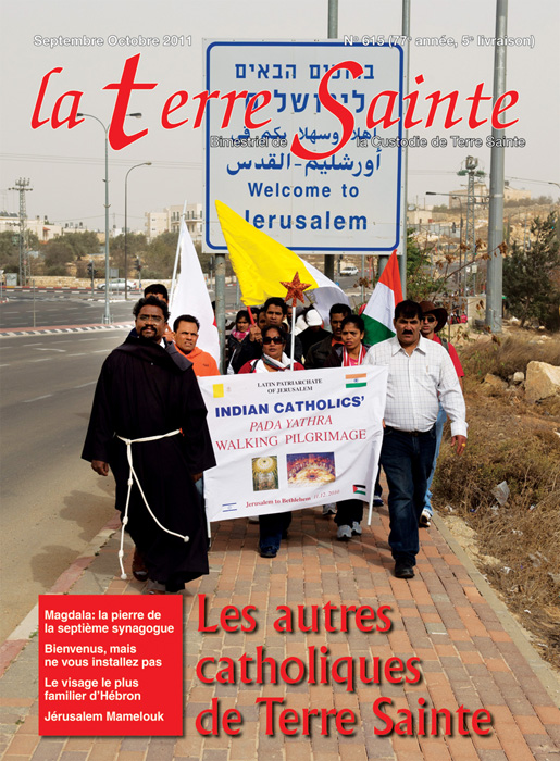 Terre Sainte n. 5/2011 – Sommaire TSM 615