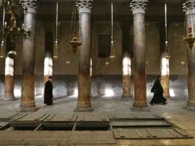 Basilique de la Nativité : adoptez une colonne