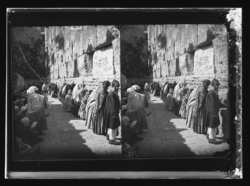 📺 Le Mur Occidental en 1925