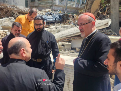 Le Patriarche de Jérusalem à Gaza: « Je voulais être avec notre communauté »