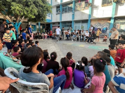 Détruit, le Conservatoire Gaza n’est pas réduit au silence