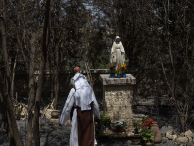 Après le plus gros incendie d’Israël, Latroun et Emmaüs-Nicopolis évaluent les dégâts