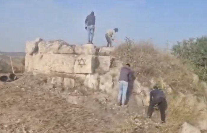 Israël débute des fouilles illégales à Sebastia