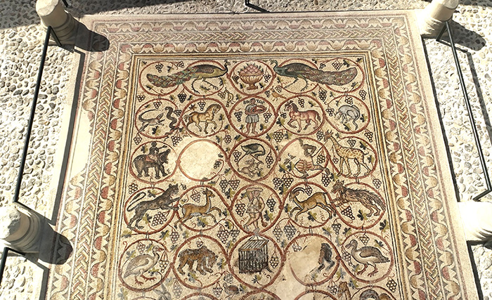 L’histoire chrétienne d’une des plus belles mosaïques trouvées en Israël occultée