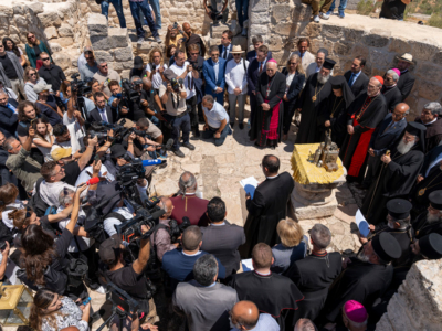  « Nous ne sommes pas des passants » : à Taybeh, les chefs des Églises dénoncent les attaques des colons