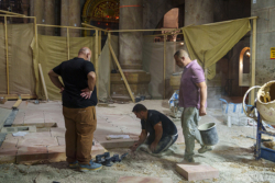 Nouvelles des travaux au Saint-Sépulcre : plus qu’une petite année