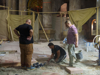 📺 Nouvelles des travaux au Saint-Sépulcre : plus qu’une petite année