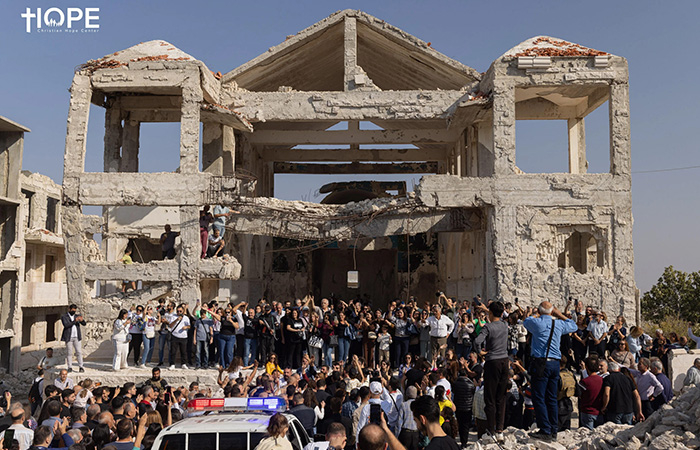 Syrie, le retour des chrétiens à Ghassanieh