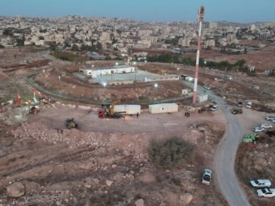 Un nouvel avant-post illégal au pied de Beit Sahour
