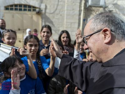 Depuis la Grotte de la Nativité : la lumière resplendit à nouveau