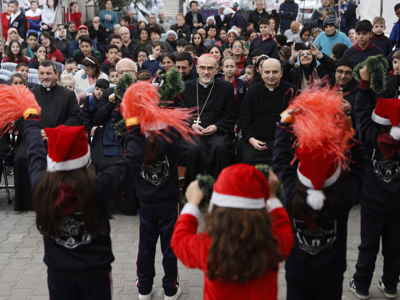 📺Entre douleur et espérance : la visite pastorale du Patriarche à Gaza