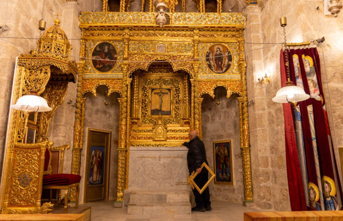 Les restaurations sont terminées dans l’église syriaque Saint-Marc