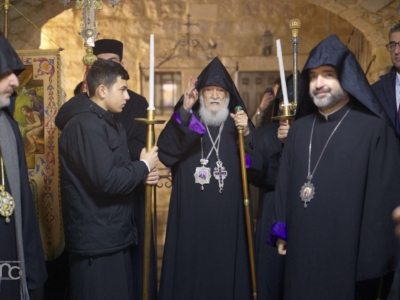 L’Église arménienne a célébré Noël à Bethléem