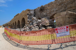 L’aqueduc de Césarée sauvé des eaux