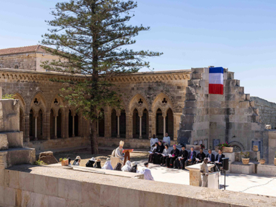 À l’Éléona, la France restaure un lieu de prière et de mémoire