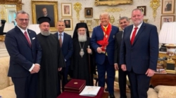 Théophilos III chez Trump à la défense de la communauté chrétienne