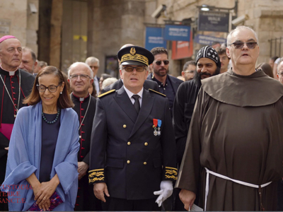 À Jérusalem, la fidélité française en procession